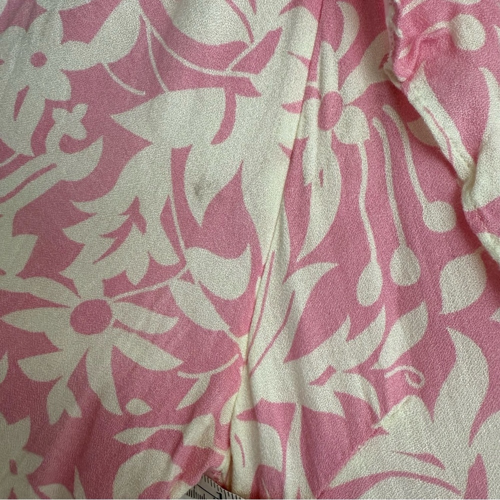 Free People Floral Pink and White Dress - Picture 15 of 16